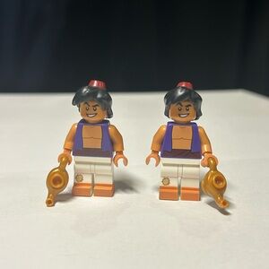 LEGO Aladdin Minifigure Set - Black Hair, Purple Vest - price for one!